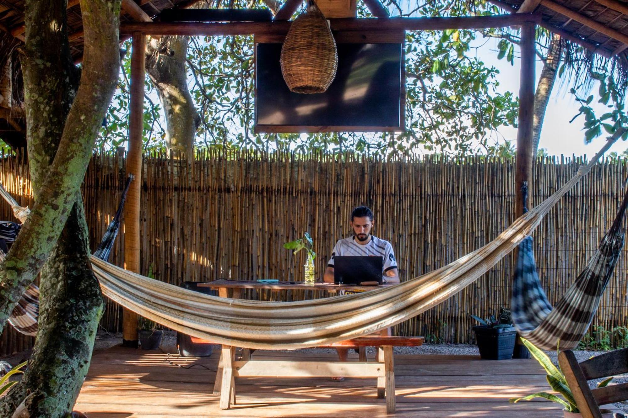 Padang Hostel Praia de Pipa Eksteriør billede