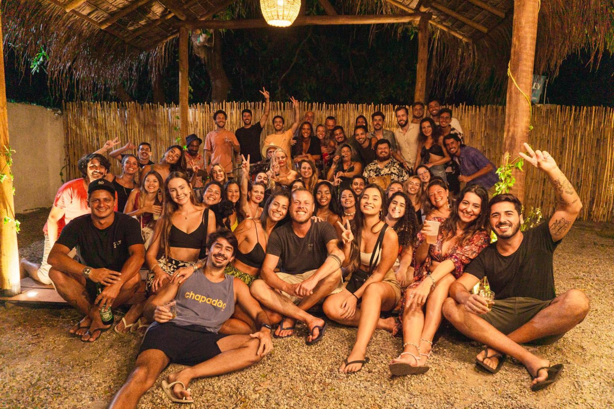 Padang Hostel Praia de Pipa Eksteriør billede