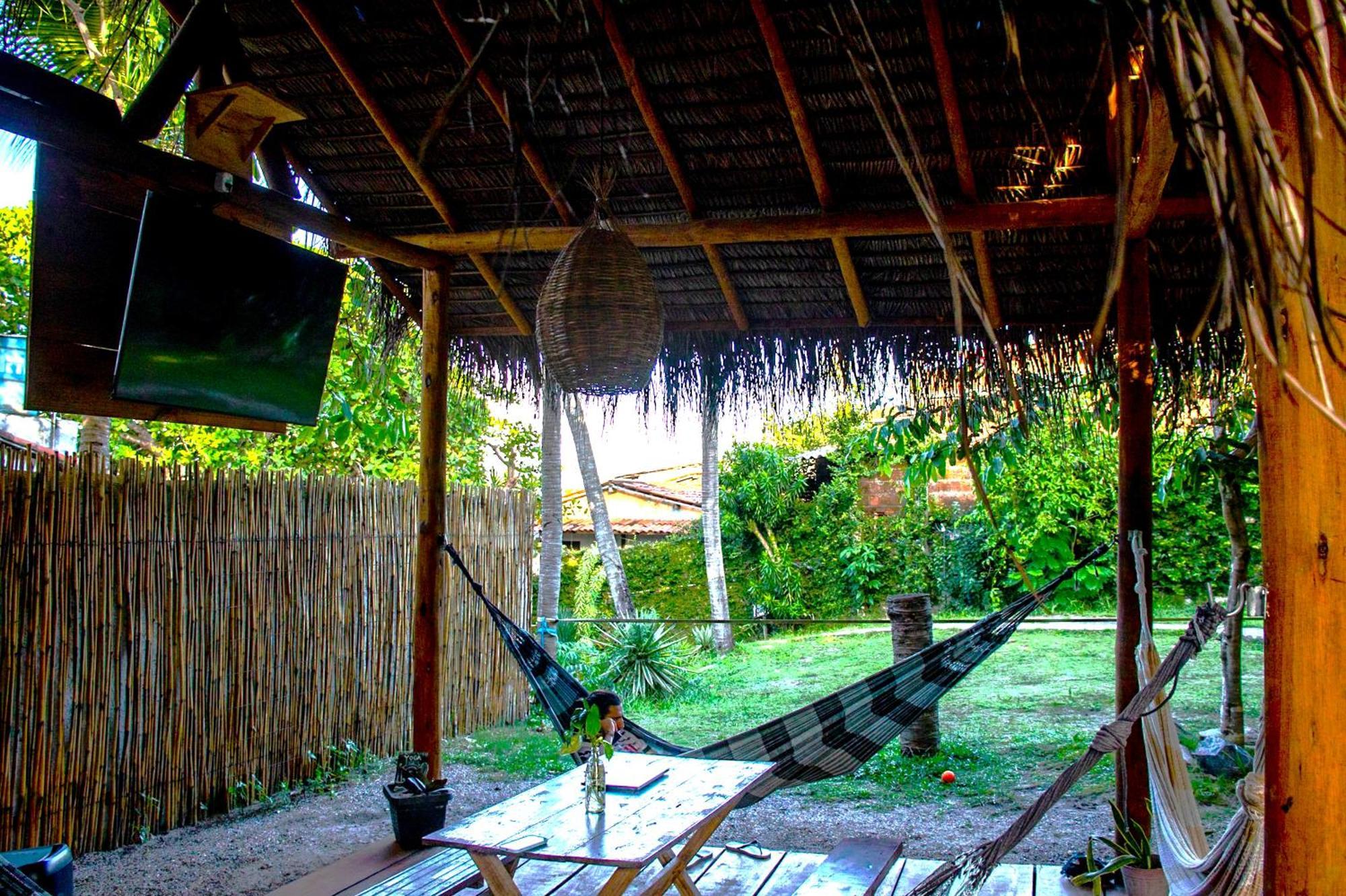 Padang Hostel Praia de Pipa Eksteriør billede